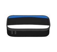 SDFHU Flag of Estonia Print Multifunctional Pencil Case Stationery Storage Bag Supplies Cosmetic Items Adults