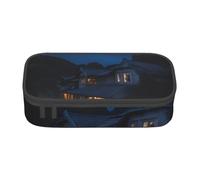 SDFHU Full Moon in Night Print Multifunctional Pencil Case Stationery Storage Bag Supplies Cosmetic Items Adults