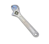 SDFIXINGS Heavy Duty Adjustable Wrench Tools 6"/ 8"/10"/ 12"/15" Wide Jaw Opening Shifter Spanners Durable Drop-Forged Carbon Steel Spanner with Hanging Hole (8'' - 200mm)