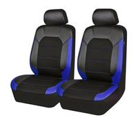 SDFSDEPIE Car Seat Covers for Subaru R1 R2 Ascent Chiffon Levorg Lucra Traviq Baja Tribeca Dex, Breathable Non-Slip Front Seat Cover Headrest Protectors Comfortable Car Accessories Interior,Blue