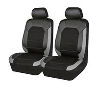 SDFSDEPIE Car Seat Covers for Subaru R1 R2 Ascent Chiffon Levorg Lucra Traviq Baja Tribeca Dex, Breathable Non-Slip Front Seat Cover Headrest Protectors Comfortable Car Accessories Interior,Grey