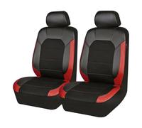 SDFSDEPIE Car Seat Covers for Subaru R1 R2 Ascent Chiffon Levorg Lucra Traviq Baja Tribeca Dex, Breathable Non-Slip Front Seat Cover Headrest Protectors Comfortable Car Accessories Interior,Red
