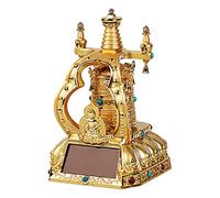 SDFsdfdS Solar-powered prayer wheels, TableTop Ornaments