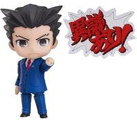 Sdfsed 10 cm/3.9 inches Ace Attorney: Phoenix Wright/Miles Edgeworth PVC Collectible Game Action Figure Character Model Anime Toys (Size : Blue)