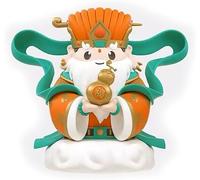 Sdfsed 10 cm/3.9 inches Heavenly God blesses The People Originality PVC Collectible Game Action Figure Character Model Anime Toys(Heaven Official's Blessing) (Color : Orange)