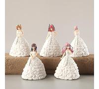 Sdfsed 10cm The Quintessential Quintuplets Action Figures Collectible Anime Model Statue, PVC Environmental Protection Materials Suitable for Home Office Desk Decorative Ornaments Toy(5pcs)