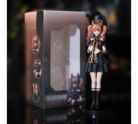 Sdfsed 25cm Arknights Angelina Figure PVC Statue Anime Figures Action Figure Model Collection Doll Decoration Gift