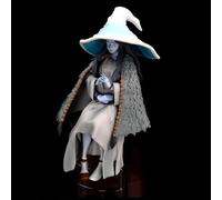 Sdfsed jtsgwop 18cm Bloodborne: The Old Hunters: Ranni Figure PVC Environmental Protection Materials Suitable for Home Office Desk Decorative Ornaments Toy