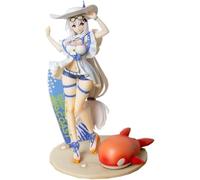 Sdfsed jtsgwop Figure Original Character Anime Girl Series Home Decoration Adult Gift Toy Model Game Character PVC Desktop Ornament Height 9.8 Inches (Seaside Summer)