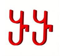 SDFSJJHB 2 PCS Car Umbrella Holder Hook,for BMW X1 F48 2016 2017 2018 2019 2020 2021, Car Seat/Trunk Umbrella Holder Waterproof Backseat Storage Hook Anti Drip Hanger,Red
