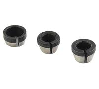 SDFUBO 3 Pcs Collet 6mm/ 6.35mm/ 8mm Collets Chuck Engraving Trimming Machine Electric Router Milling Cutter Accessory .26215