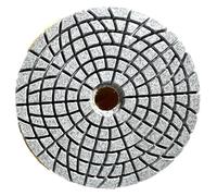 SDFUBO 80mm 100mm Diamond Polishing Pad 3inch 4inch Wet Buff Disc Abrasive For Sanding Marble Granite Concrete Grinding Countertop Stone .0306