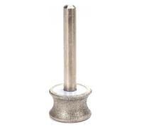 SDFUBO Concave Diamond Abrasive Grinding Wheel Glass Round Burr Drill Bits 2mm-12mm For Bracelet Ring Jade Carving Polishing .0306