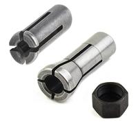 SDFUBO Iron Chuck Cap Nut Part Collet 3mm 6mm Cone Replace Power Tool Accessories to .0224