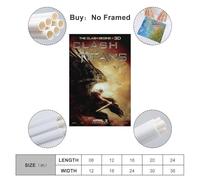 SDFUIJXCV Clash of The Titans Movie Poster Poster Decorative Painting Canvas Wall Posters And Art Picture Print Modern Family Bedroom Decor Posters 24x36inch(60x90cm)