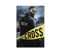 SDFUIJXCV Detective Cross Poster Poster Decorative Painting Canvas Wall Posters And Art Picture Print Modern Family Bedroom Decor Posters 20x30inch(50x75cm)