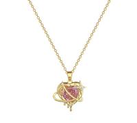 SDFXCDR choker necklaces for women,2025 New Pink Heart Necklaces Coquette Crystals Star Luxury Aesthetic Pendant Kpop Vintage Chain Korean Jewelry Y2k Accessories,gift