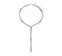 SDFXCDR choker necklaces for women，Goth CCB Plastics Beads Chain Necklace for Women Fashion Statement Vintage Y Neck Choker Wed Aesthetic Jewelry New，gift