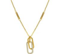 SDFXCDR choker necklaces for women，Simplicity Long Style Geometry Oval Zircon Hip Hop Pendant Ladies Necklace Fashion Jewelry，gift