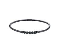 SDFXCDR mens chain necklace Choker Necklace Men's Lava Rock Braided Leather Necklaces Men Boho Hippie Jewelry Oil Diffuser Surf Necklaces in Black teachers gifts