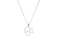 SDFXCDR mens chain necklace for Women Feminist Venus Necklace Vintage Female Symbol Pendant Necklaces Chain Choker Protection Jewelry Gift teachers gifts