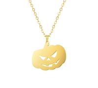 SDFXCDR mens chain necklace Necklaces Halloween Pumpkin Pendant Chain Punk Gothic Necklace For Women Men Jewelry Party Gifts teachers gifts