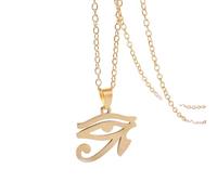 SDFXCDR mens necklace Ancient Egyptian Gods Eye of Horus Necklace Women Simple Fashion Amulet Jewelry Amulet Gift teachers gifts