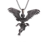 SDFXCDR mens necklace Ancient Egyptian gy Sun God Ra Pendant Patron Saint Necklace Personality Men's Retro Punk Trend Jewelry teachers gifts