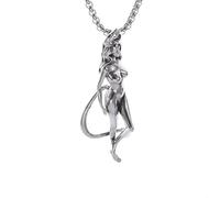 SDFXCDR men's necklace，Character Female Devil Pendant Necklace Couple Role-Playing Jewelry Gift