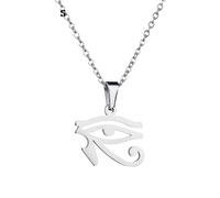 SDFXCDR men's necklace，Evil Eyes Of Horus Pendant Necklace Women Men Ancient Egypt Amulet Jewelry