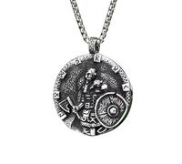 SDFXCDR mens necklace Viking 2024 New Creative Viking Sailboat Pendant Necklace For Man Women Vintage Personality Charm Jewelry Punk Rock Jewelry teachers gifts