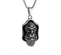 SDFXCDR mens necklace Vintage Devil Beast Monster Gul'dan Pendant Necklace Domineering Men's Punk Trend Jewelry Gift teachers gifts