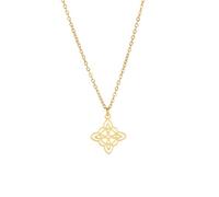 SDFXCDR men's necklace，Witch Knot Necklace Celtics Knot Cross Wiccan Protection Amulet Supernatural Witchcraft Jewelry