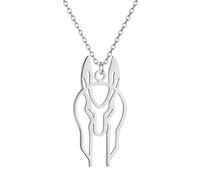 SDFXCDR Men's necklace women Ancient Egypt Necklace Lion Zodiac Egypt Jewelry Anubis Necklace Egypt Zodiac God The Guardian Of The Tombs