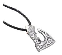 SDFXCDR Men's necklace women Antique Bronze Color Slavic Perun Big Axe Pendant Necklace Jewelry Viking Slavic Necklaces fit for Men's Jewelry