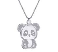 SDFXCDR Men's necklace women Necklaces Cute Chinese National Treasure Panda Pendant Choker Clavicle Chain Fashion Jewelry For Women