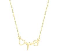 SDFXCDR men's necklaces 2020 Trend Cute Cat Paw Heart Pendent Necklace for Women Girls Lovely Animal Paw Charm Jewelry Party for Pet Lovers thankyou teacher gifts