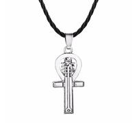 SDFXCDR men's necklaces Egyptian Ankh Charms Necklace For Women Men Anubis Amulet Pendant Old Ancient Egypt Gold Retro Goddess Corss Necklace thankyou teacher gifts