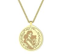 SDFXCDR men's necklaces Persephone - Goddess of Fertility Necklace for Women Men Daughter of Demeter and Zeus Pendant Pagan Jewelry Gift thankyou teacher gifts