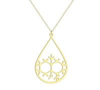 SDFXCDR men's necklaces Petrichor Geosmin Molecule Women Necklace Geometric Science Jewelry Chemical Chemistry Pendant Necklace thankyou teacher gifts