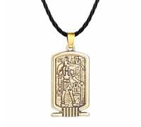 SDFXCDR men's necklaces Women Anubis Pendant Necklace Ancient Egypt Religious Jewelry Egyptian Hieroglyphs Awesome Men Necklace fashion Egypt Charm thankyou teacher gifts