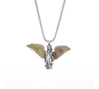 SDFXCDR necklace men Classic Cupid Venus Angel Wings Pendant Handmade Prayer Angel Necklace Men and Women Jewelry Couples Gift graduation gifts