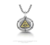 SDFXCDR necklace men Eye of Horus Necklace Evil Eye Pendant Ancient Egypt Protection Necklace Jewelry Gift Men and Women Spiritual Amulets graduation gifts