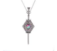 SDFXCDR necklace men Fashion Wand and Sorcerer's Stone Pendant Necklace Ladies Magic Costume Pendant Wizard World Magic Apprenticeship School Gift graduation gifts