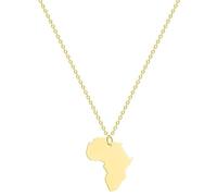 SDFXCDR necklace men Hip Hop Africa Map Necklace Mama The Motherland Memory Jewelry Long Chain Clavicle Necklace Collars graduation gifts