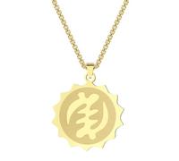 SDFXCDR necklace men Necklace For Men And Women African Adinkra Gye Nyame Symbol Pendant Necklace Bijoux Femme graduation gifts