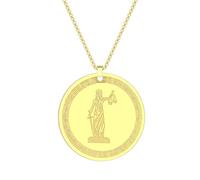 SDFXCDR necklace men of Divine Law and Order Amulet Pendant Necklace Women Gift Jewelry graduation gifts