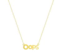 SDFXCDR necklace men Punk Oops Letter Necklace For Girls Maxi Chokers Network Bug Creative Pendant Choker graduation gifts