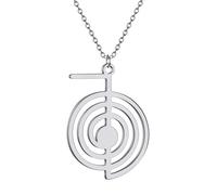 SDFXCDR necklace men Reiki Cho Ku Rei Necklace Healing Energy Yoga Power Pendant Sacred Geometry Protection Amulet Jewelry graduation gifts