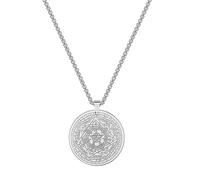 SDFXCDR necklace men The Seal of The Seven Archangels Amulet Pendant Necklaces Men Women Pentagram The Sigil of Ameth Talisman Necklace Gift graduation gifts